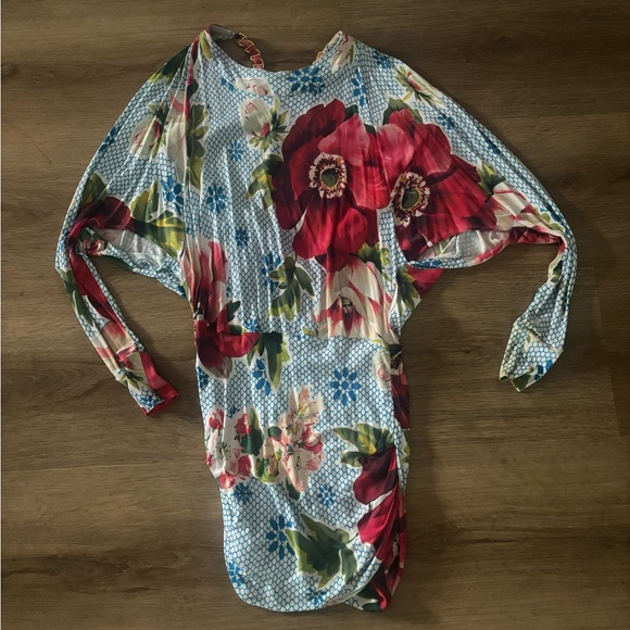 D&G Dolce & Gabbana Floral Tunic Dress - Small - Picture 3 of 8